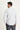  Açık Gri Uzun Kol Slim Fit Dar Kesim Klasik Çizgili Pamuklu Gömlek