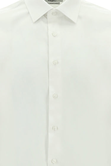  Beyaz Uzun Kol Slim Fit Dar Kesim Klasik Pamuk Gömlek