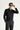 Siyah Uzun Kol Slim Fit Dar Kesim Non Iron Klasik Pamuklu Gömlek