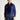 Koyu Lacivert Uzun Kol Slim Fit Dar Kesim Klasik Non Iron Saten Pamuklu Gömlek