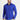 Saks Mavi Uzun Kol Slim Fit Dar Kesim Klasik Non Iron Saten Pamuklu Gömlek