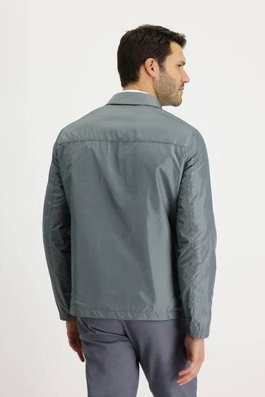 Siyah Mevsimlik Çift Taraflı Mont