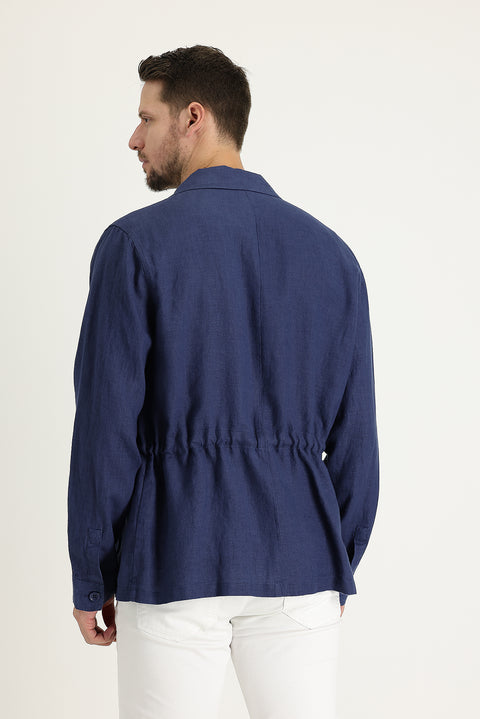 Orta Lacivert Spor Keten Mont