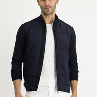 Orta Lacivert Mevsimlik Spor Mont