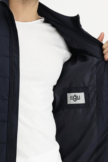 Orta Lacivert Mevsimlik Spor Mont