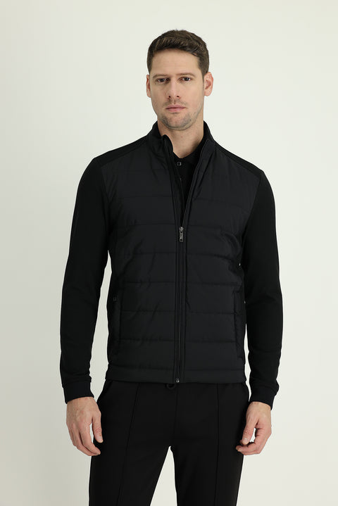 Black Seasonal Reversible Jacket