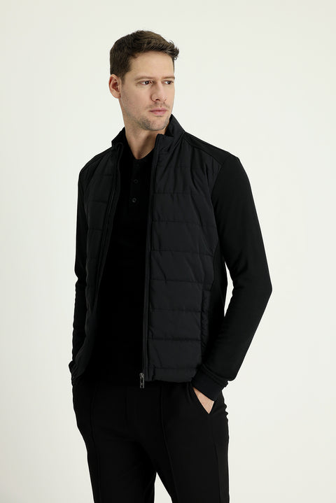 Black Seasonal Reversible Jacket