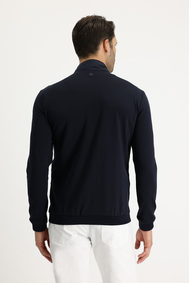 Orta Lacivert Mevsimlik Spor Mont