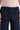 Orta Lacivert Slim Fit Dar Kesim Bermuda Şort