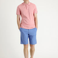 Açık Mavi Slim Fit Dar Kesim Bermuda Şort