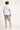 Çağla Yeşili Slim Fit Dar Kesim Bermuda Şort
