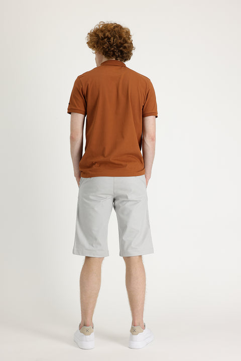 Kum 7 Drop Slim Fit Dar Kesim Bermuda Şort