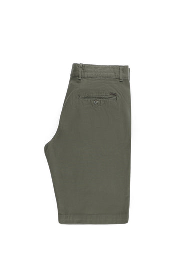 Açık Haki Relaxed Fit Rahat Kesim Pamuklu Bermuda Şort