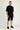 Siyah Regular Fit Bermuda Şort