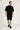 Siyah Regular Fit Bermuda Şort