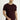 Koyu Bordo Bisiklet Yaka Slim Fit Dar Kesim Nakışlı Pamuklu Tişört