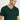 Koyu Yeşil V Yaka Slim Fit Dar Kesim Pamuklu Tişört