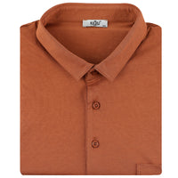 Taba Büyük Beden Polo Yaka Pamuklu Süprem Tişört