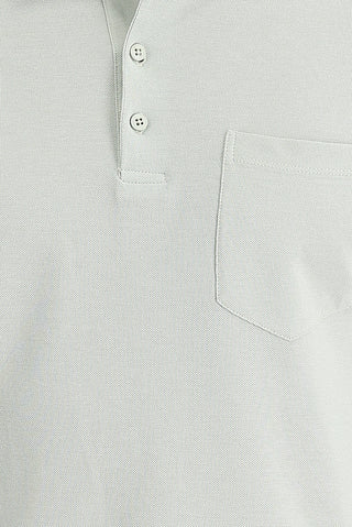  Taş Polo Yaka Regular Fit Nakışlı Pamuk Tişört