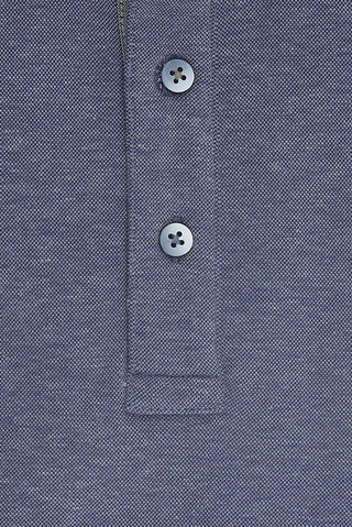  Koyu Lacivert Polo Yaka Regular Fit Tişört