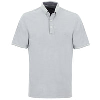 Açık Gri Polo Yaka Regular Fit Tişört