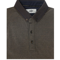 Orta Kahve Polo Yaka Regular Fit Tişört