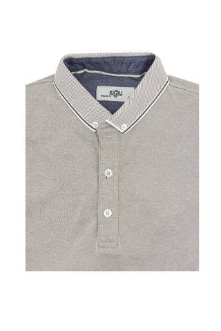  Orta Bej Polo Yaka Regular Fit Tişört