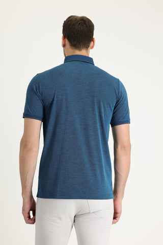  Petrol Yeşili Polo Yaka Regular Fit Tişört