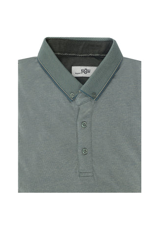  Zümrüt Yeşili Polo Yaka Regular Fit Tişört