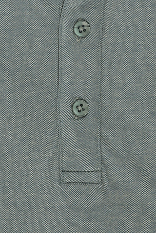  Zümrüt Yeşili Polo Yaka Regular Fit Tişört