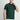 Koyu Yeşil Polo Yaka Slim Fit Dar Kesim Nakışlı Pamuk Tişört