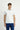  Beyaz Polo Yaka Slim Fit Tişört
