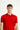 Koyu Kırmızı Polo Yaka Slim Fit Tişört