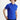 Saks Mavi Polo Yaka Slim Fit Dar Kesim Baskılı Tişört