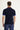 Siyah Lacivert Polo Yaka Slim Fit Dar Kesim Pamuklu Tişört