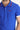  Saks Mavi Polo Yaka Slim Fit Dar Kesim Pamuklu Tişört