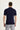 Koyu Lacivert Polo Yaka Slim Fit Dar Kesim Tişört