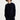 Orta Lacivert Bisiklet Yaka Slim Fit Dar Kesim Baskılı Sweatshirt