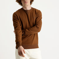 Tarçın  Bisiklet Yaka Slim Fit Dar Kesim Baskılı Sweatshirt