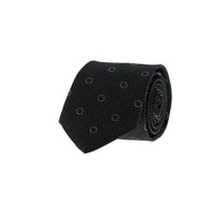 Black Patterned Tie