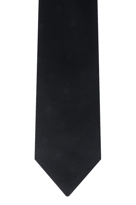 Black Patterned Tie