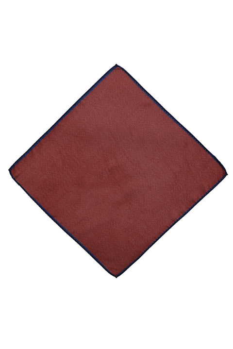 Light Burgundy Plain Satin Handkerchief