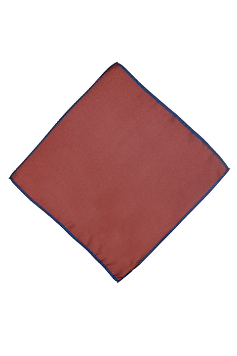 Light Burgundy Plain Satin Handkerchief