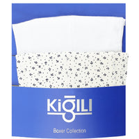 White 2-Pack Patterned Cotton Boxer Set