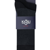 Siyah 2'li Desenli Çorap Seti