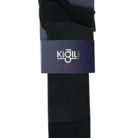 Siyah 2'li Desenli Çorap Seti