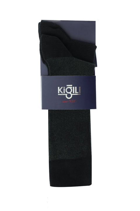 Black 2-Pack Patterned Socks