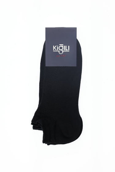  Siyah 2'li Spor Çorap Seti