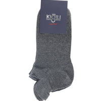 Orta Füme Melanj 2'li Spor Çorap Seti