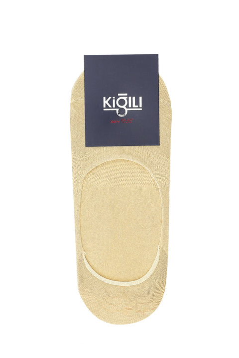 Orta Bej 2'li Pamuklu Loafer Çorap Seti